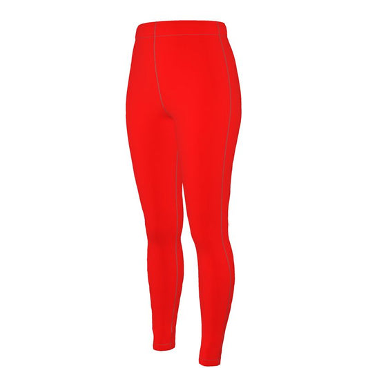 British Red High Waisted Leggings