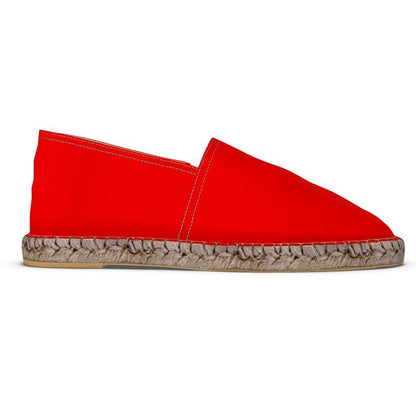 British Red Espadrilles