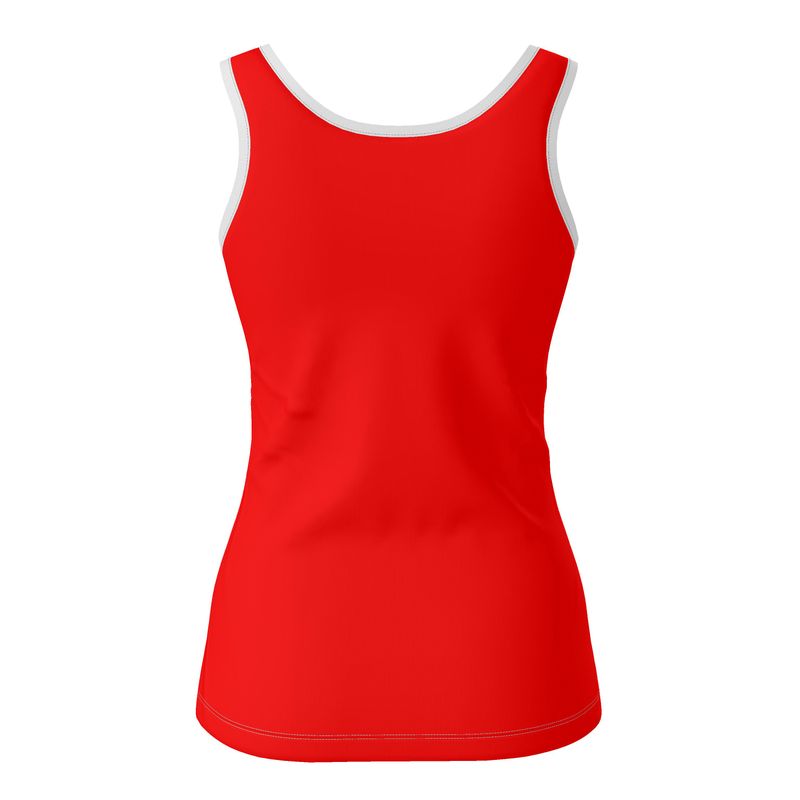 British Red Ladies Tank Top