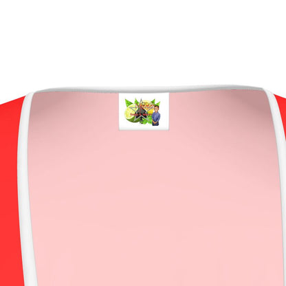 British Red Tea Dress