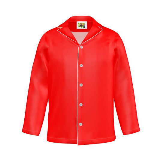British Red Men's Luxury Pajama Shirt