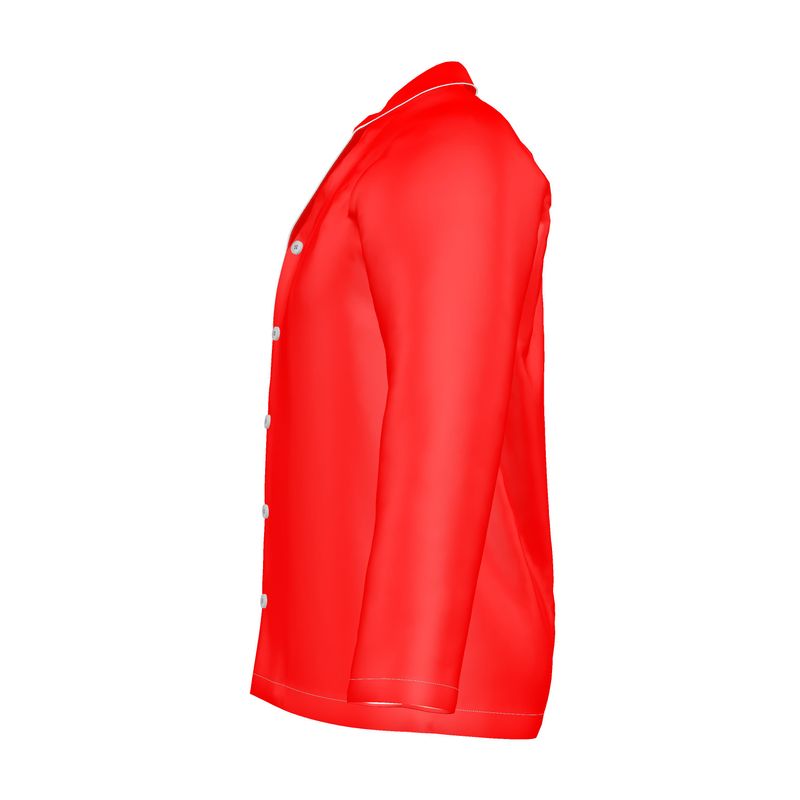 British Red Men's Luxury Pajama Shirt