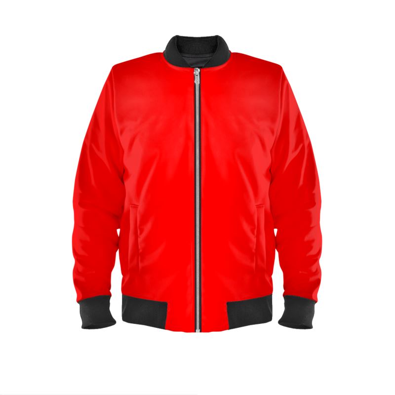 BRedMens Reversible Silk Bomber Jacket