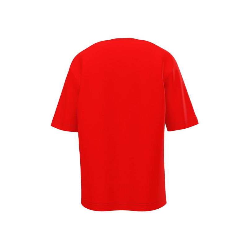 British Red Mens Oversized T-Shirt