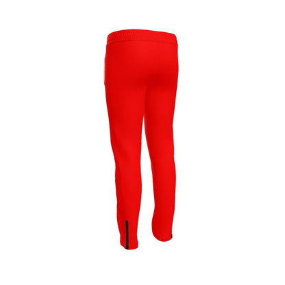 British Red Mens Tracksuit Pants