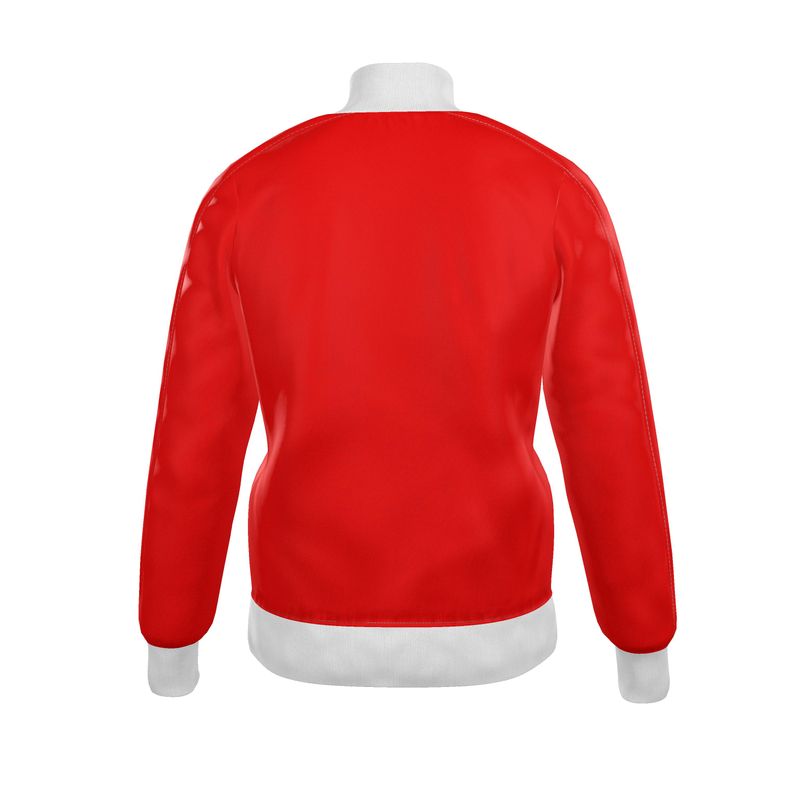 British Red Mens Tracksuit Jacket
