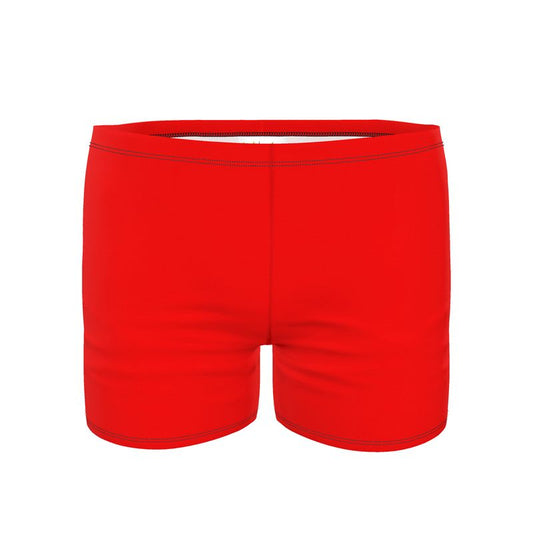 British Red Swimming Trunks