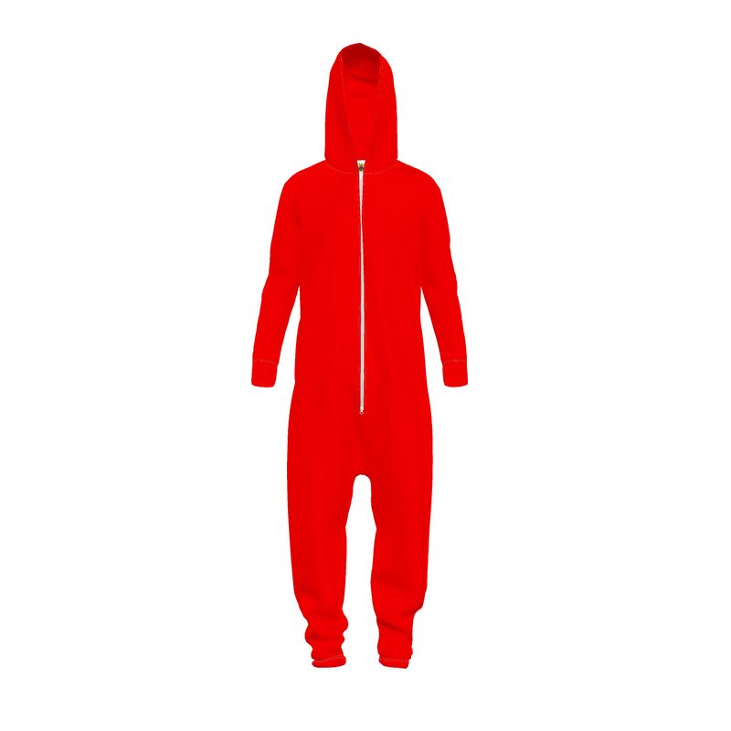 British Red Cut & Sew Onesie