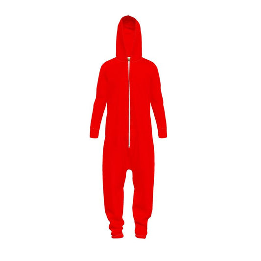 British Red Cut & Sew Onesie