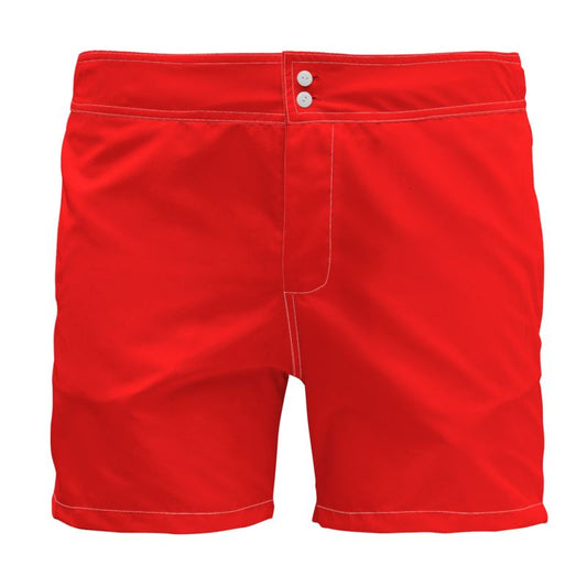 British Red Board Shorts