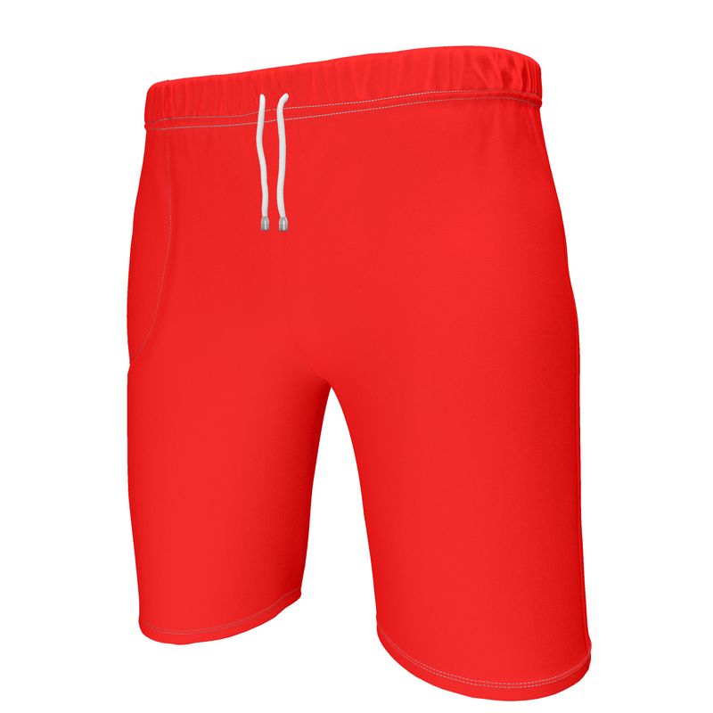 British Red Mens Sweat Shorts