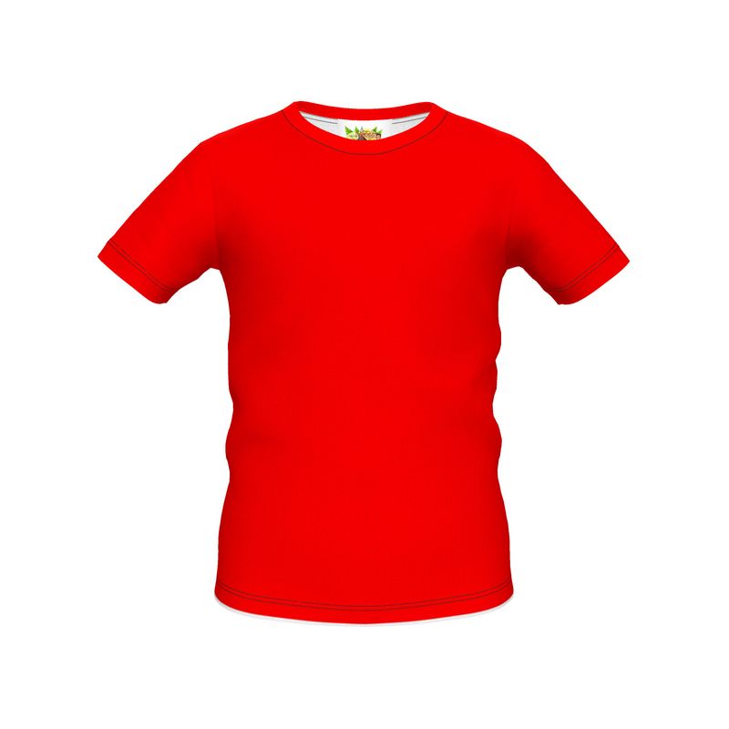 British Red Boys Simple T-Shirt