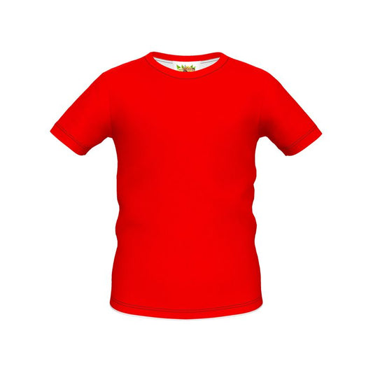 British Red Boys Simple T-Shirt