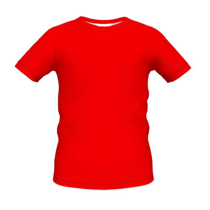British Red Boys Simple T-Shirt