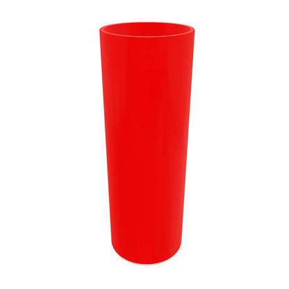 British Red Flower Vase