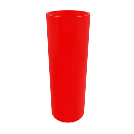 British Red Flower Vase