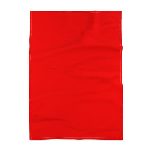 British Red Kitchen Towels