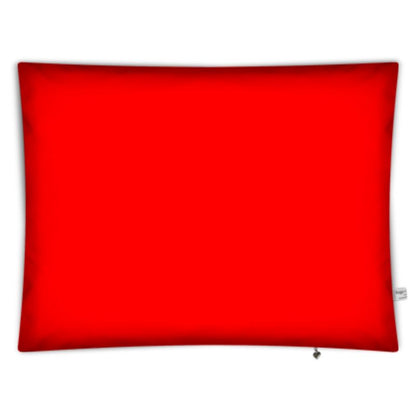 British Red Floor Pillows