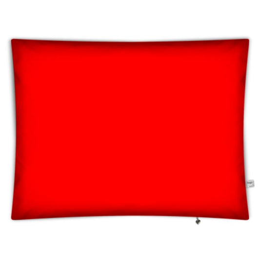 British Red Floor Pillows