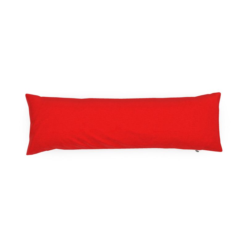 British Red Bolster Pillow