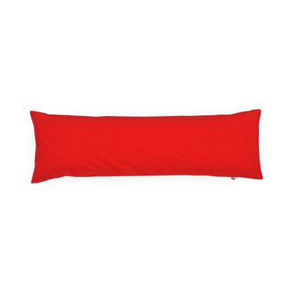 British Red Bolster Pillow
