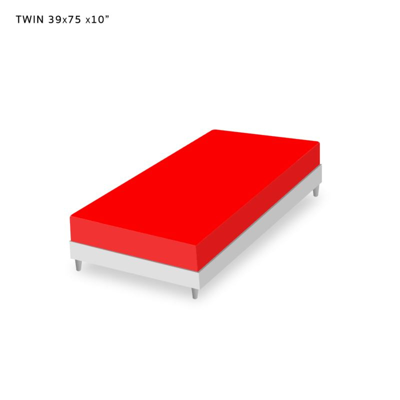 British Red Fitted Sheets USA