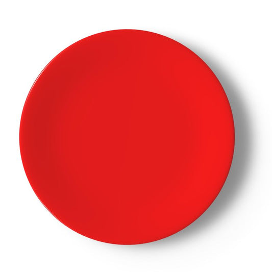 British Red China Plates