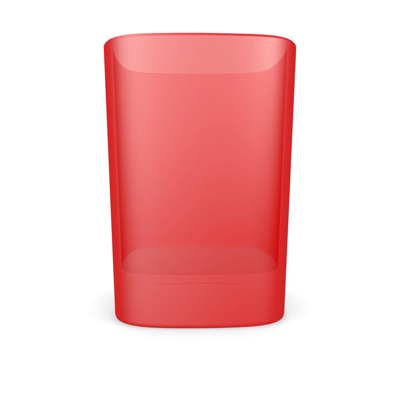British Red Square Shot Glasses (Set of 2)