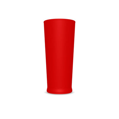 British Red Beer Glass