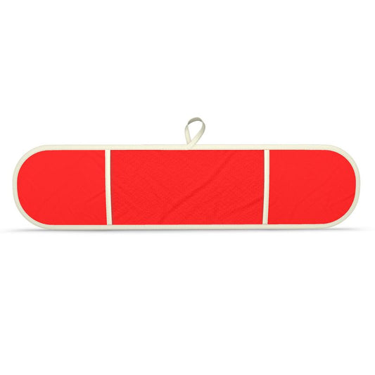 British Red Double Oven Glove