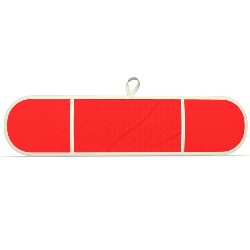 British Red Double Oven Glove