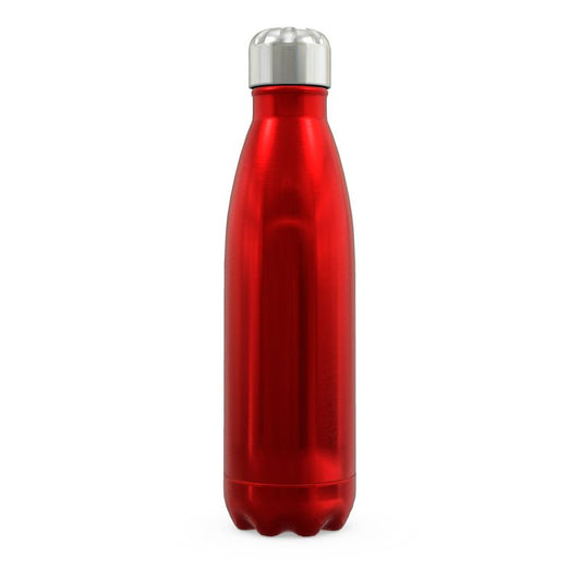 British Red Stainless Steel Thermal Bottle
