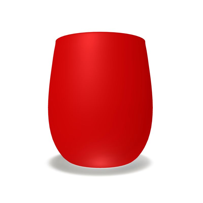 British Red Water Glass