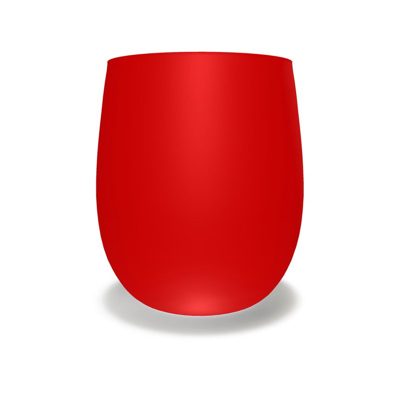 British Red Water Glass