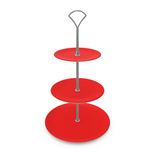British Red Cake Stand