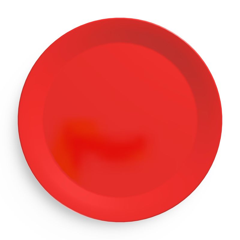 British Red Party Plates