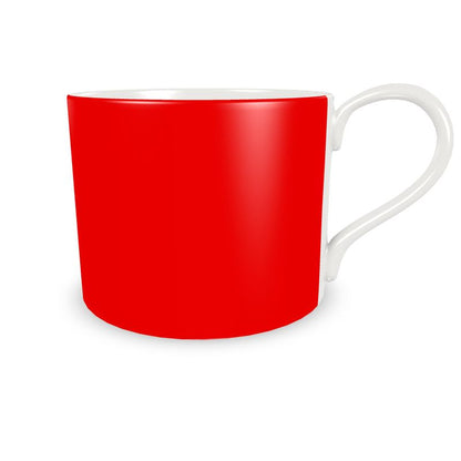 British Red Cup and Saucer