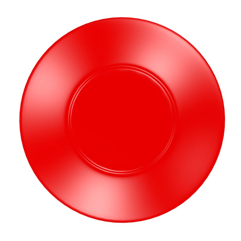 British Red Cup and Saucer