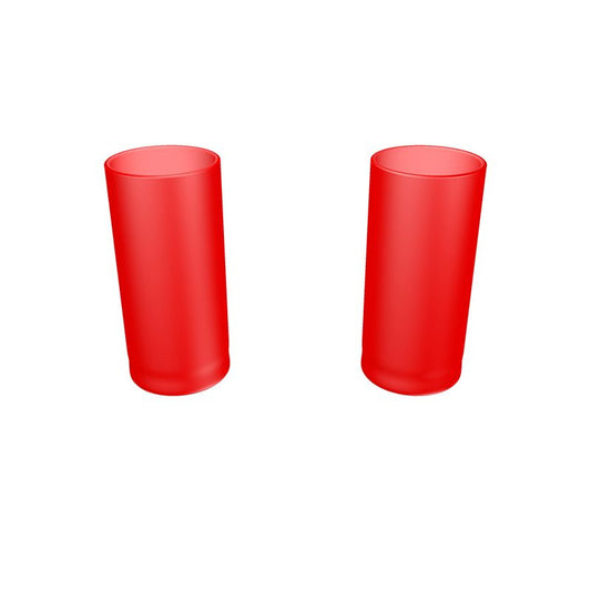 British Red Round Shot Glass (Set of 2)