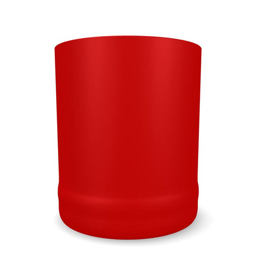 British Red Whiskey Glass