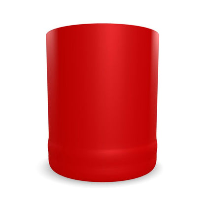 British Red Whiskey Glass