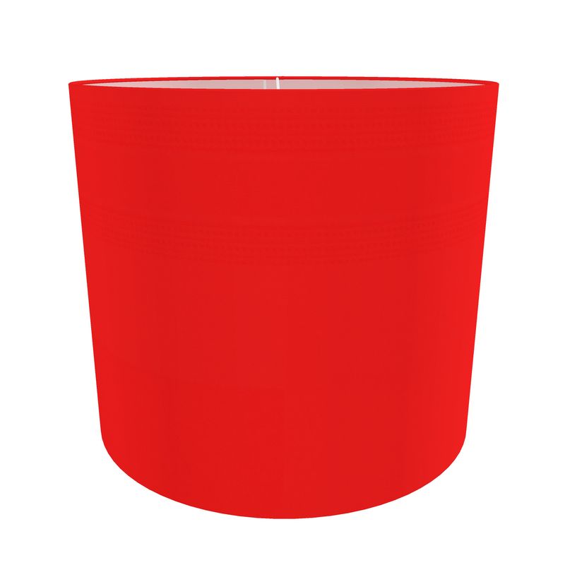 British Red Drum Lamp Shade