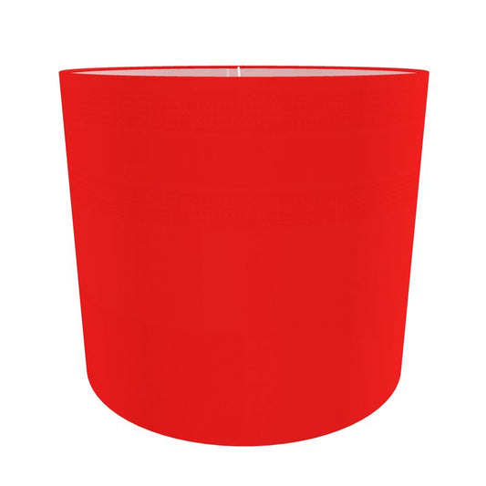 British Red Drum Lamp Shade