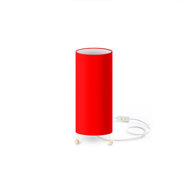 British Red Standing Lamp