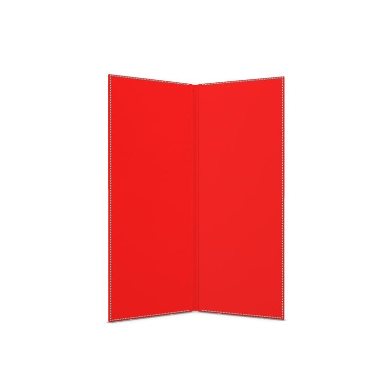 British Red Folding Screen