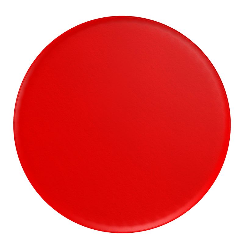 British Red Pouffe