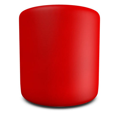 British Red Pouffe