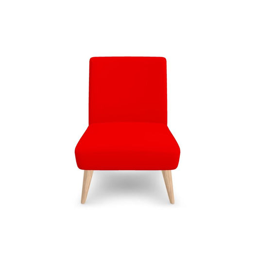 British Red Occasional Chair
