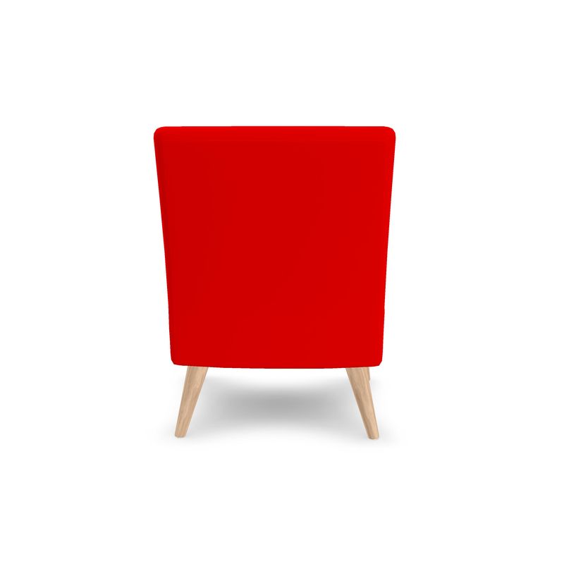 British Red Occasional Chair