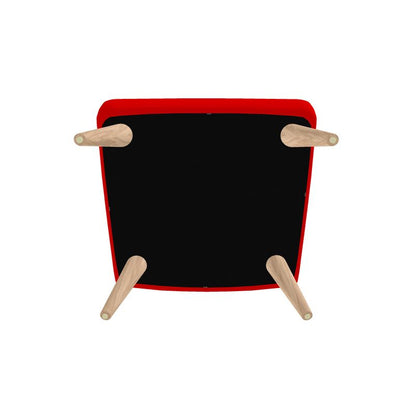British Red Occasional Chair